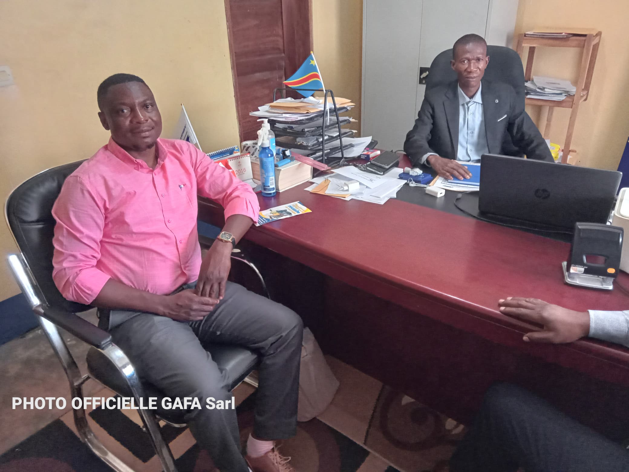 PROJET VIJANA, Le coordonnateur Provincial FNJEC Lomami chez FPI