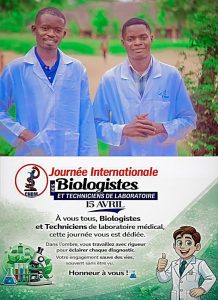 LE GRAND LABO MARIE JOSEE TSHIBANGU, Célèbre ses biologistes médicaux photo bm